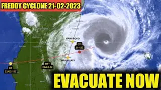 Intense Tropical Cyclone FREDDY Heading Straight To Madagascar