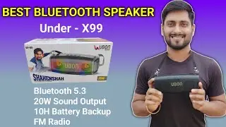 Ubon SP65 Bluetooth Speaker Unboxing And Full Review|| Best Bluetooth Speaker Under 1000 In 2024