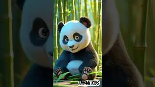 Animals for kids panda cute  #animals #animal #shortsyoutube