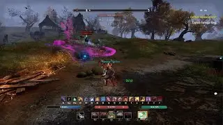 Testing Hew and Sunder Ranged Magblade - Magic Nightblade outnumbered - Ascending Tide PvP