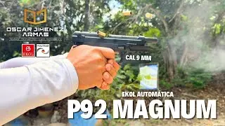😎 EKOL P92 MAGNUM AUTOMATICA 😎 Acci&oacute;n y Potencia.