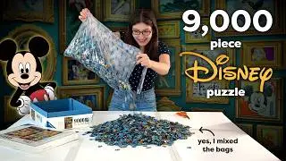 I’m attempting the 9000 piece Disney Museum puzzle. And it might be my fastest one yet.