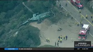 L.A. County Sheriff's Helicopter Crashes Near San Gabriel Dam