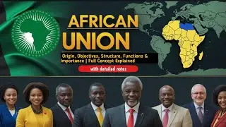 African Union (AU) &ndash; Origin, Objectives, Structure, Functions & Importance | Full Concept Explained