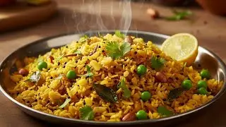 Khatta Meetha Poha Recipe 😋 | खट्टा मीठा पोहा Easy Indian Breakfast