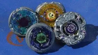 Flash Sagittario vs Pegasus Bahamdia vs Duo Uranus vs Flame Byxis!  Battle of Tall Beyblades!