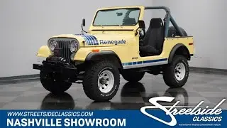 1980 Jeep CJ7 Renegade Levi's Edition for sale | 3714 NSH