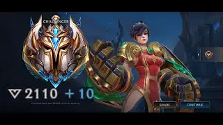 RANK 1 EU LEAGUE OF LEGENDS WILD RIFT - CHALLENGER VI GAMEPLAY #1