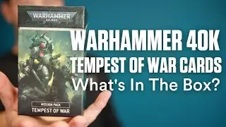 *NEW* Tempest Of War Mission Pack Cards: Warhammer 40k Unboxing