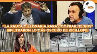 FILTRARON LO M&Aacute;S OSCURO DE KICILLOF EN CAMPA&Ntilde;A: 