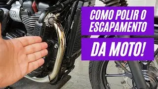 COMO POLIR O ESCAPAMENTO DA MOTO