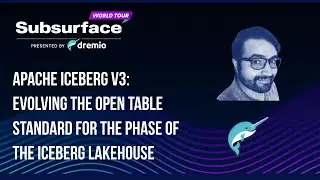 Apache Iceberg v3 - Evolving the Open Table Standard for the Phase of the Iceberg Lakehouse