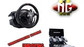 Открываем коробку -Thrustmaster T500RS - Unboxing