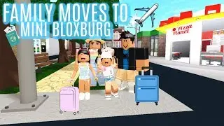 Family MOVES To MINI BLOXBURG| Roblox Bloxburg