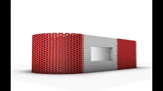 Muro Ladrillo Celocia con Vanos para iluminacion_Cull Nth_Diseño Parametrico_Grasshopper_Rhino3D