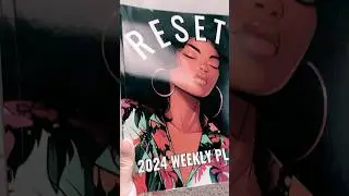Reset: Amazon KDP Weekly Planner 📝🤎✨ #planner #amazonkdp #selfpublishing