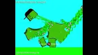 смешной зелёный человек танцует (funny green man dance)