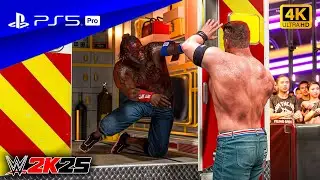 WWE 2K25 — Джон Сина против Рона Сины (R-Truth) — матч «Скорая помощь» на Crown Jewel | PS5™ Pro ...