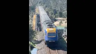Sydney bound XPT at Boambee Creek  #railway #trains