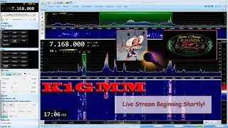 Ham Radio K1GMM Live Stream! Chewin' the fat w/W4ZXT & Company!
