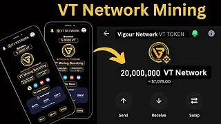 VT Network Mining App - Free $17 Vigor Token when you join BNBvigor Mining | VT Network Swap