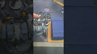 40k - Turn 1 Charges! Bjorn is in! One 20x man unit is in combat!