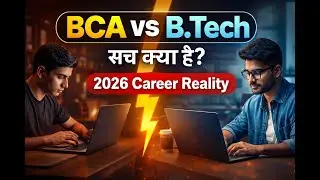 BCA vs B.Tech CS After 12th | Fees, Jobs & Salary Reality (2026)