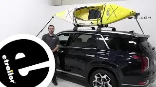 DIY 2022 Hyundai Palisade Installation for the etrailer Kayak Carrier w/ Tie-Downs