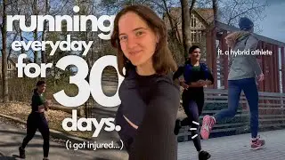 I RAN EVERYDAY FOR 30 DAYS: How A Month of Consistent Running CHANGED My Life!?