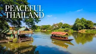 Chiang Mai -  Relaxing River Boat Ride 🇹🇭 #thailand