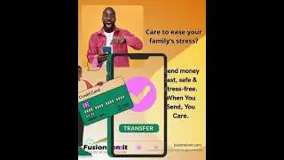 Transfer Money with Fusion Remit #fusionremit #sendmoneyhome #motivation