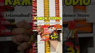 Islamabad&rsquo;s first convenience store in I-8 markaz | Ramen Studio #food #foodoutlet #conveniencefood