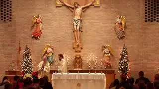 4:00pm Christmas Eve Mass from Holy Cross Catholic Church (December 24, 2025)