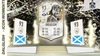 KENNY DALGLISH - ICON MOMENTS 93  | #FIFA22 Player Review (ITA)
