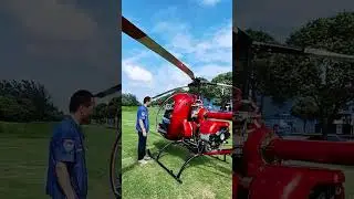 Zhonglian F27 2 seat 🪑 Mini Helicopter #helicopter #plainjanedj