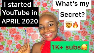 HOW TO GET 1000 YOUTUBE SUBSCRIBERS FAST IN 2020|TIPS NO ONE WILL TELL YOU|SMALL YOUTUBERS SUPPORT❤️