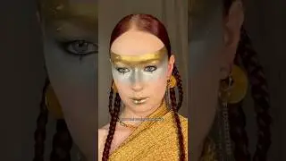 how i feel wearing simple makeup vs. wearing alien makeup 🌟✨ #makeuptransformation