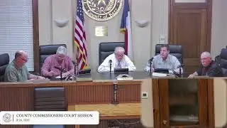 Kerr County Commissioners' Court, November 24, 2025