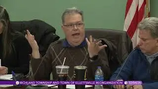 Richland Township and Ellettsville Reorganization Meeting, February 4, 2026