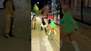 Manchester&rsquo;s Most Colorful Alley at Night