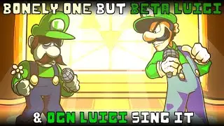 Bonely One but Beta Luigi & OGN Luigi sing it | FNF: Skeleton Bros cover
