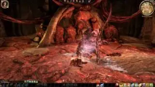Dragon Age: Brood mother SOLO by Arcane Warrior / Blood Mage. Hard difficulty