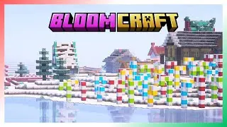 Строим уютный рождественский домик!! || BLOOMCRAFT SMP EP.08