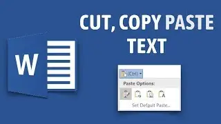Cut, Copy & Paste in MS word - Microsoft word beginner Tutorial in Nepali