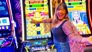 🔥JACKPOOOT BABY!! GANÉ EN GRANDE EN LAS VEGAS!!💵🤩🍀