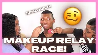 BESTFRIEND MAKEUP RELAY RACE