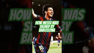 Messi signed on a WHAT?🤯📄#shorts #messi