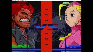(ARCADE) SF Alpha 3 hack version -this was easy lol-