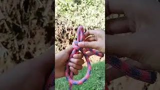 Simple trick knot #knot #rope #a #diy #handmade #camping #outdoor #tutorial