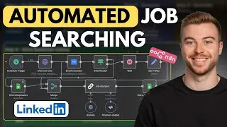 Как я сделал поиск работы в LinkedIn невероятно простым с помощью ИИ! (n8n + BrightData)